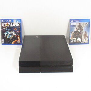 Sony PlayStation 4 (500 GB) Console Only Black CUH-1115A w/ 6 Games